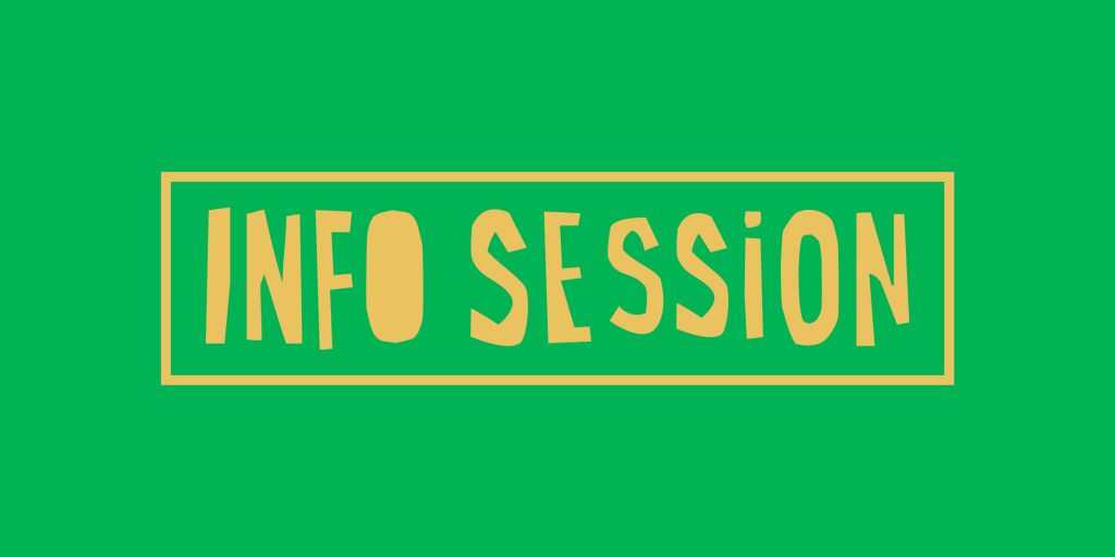 Info Session graphic