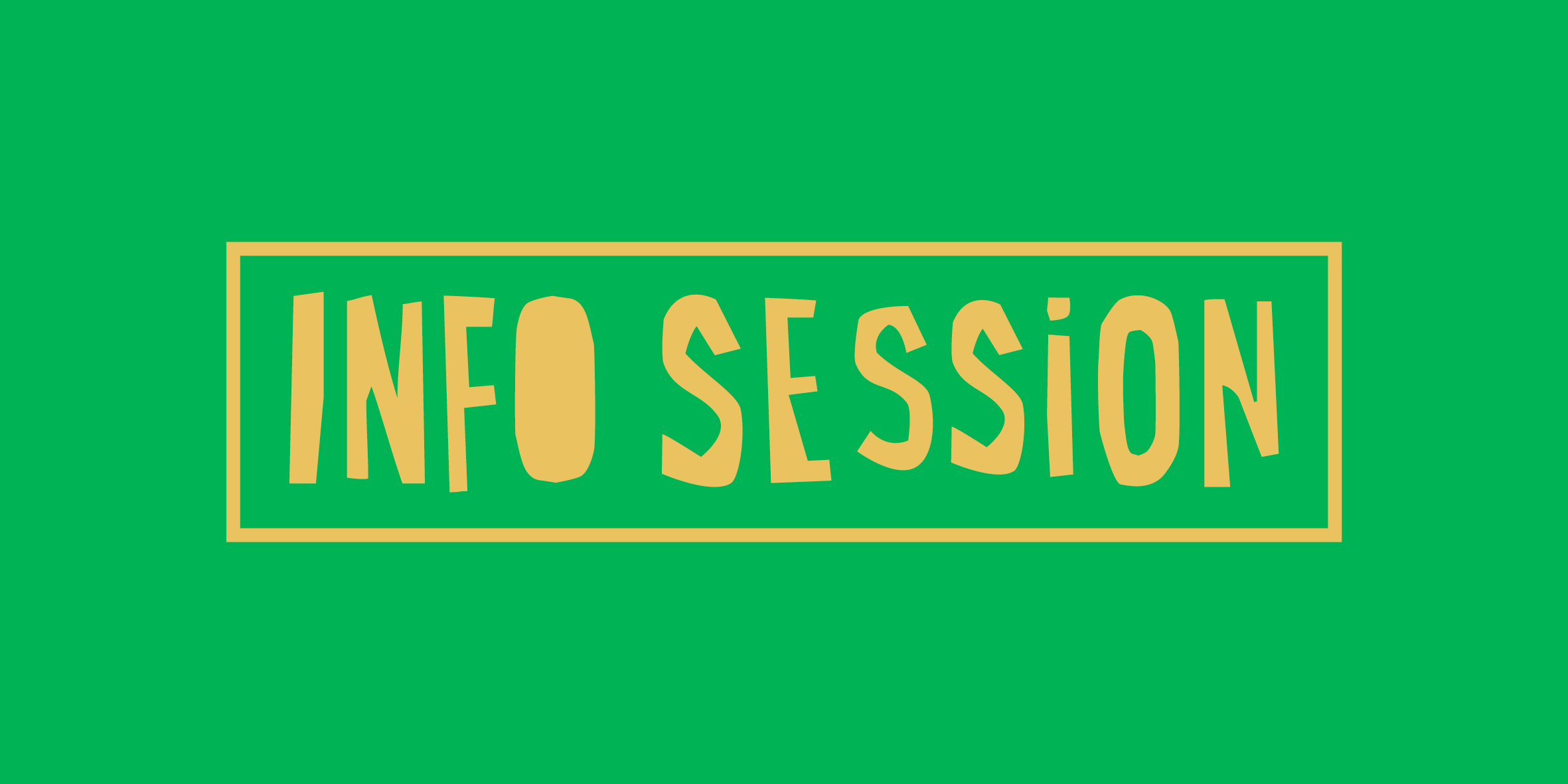 Info Session graphic